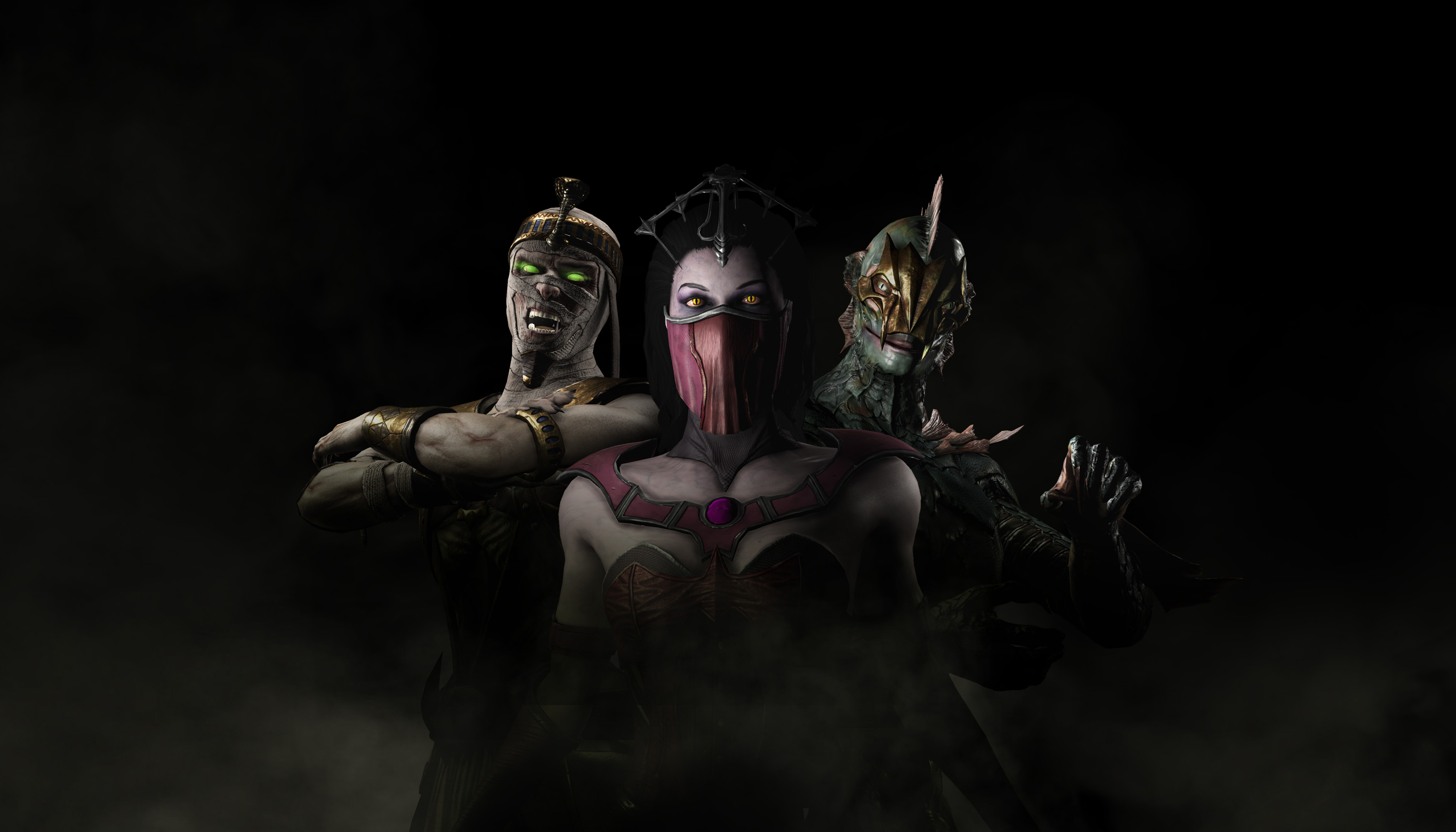 Reptile Mileena Ps4 Mortal Kombat X Ermac Horror Pack