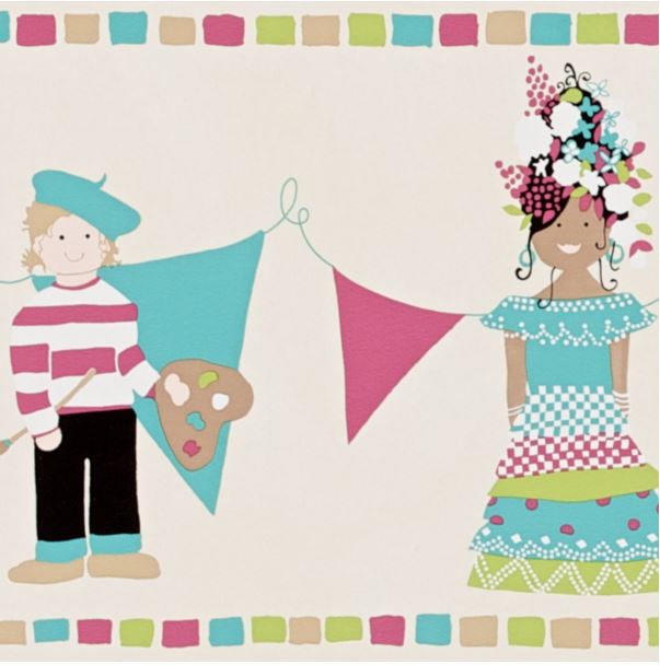 Free download Border Small World HAW70955 Wallpaper Border [593x594