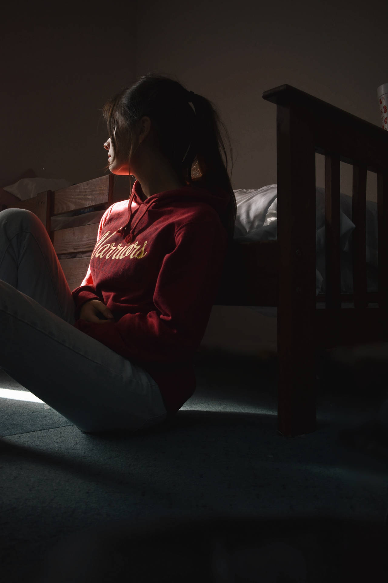 Single Girl In Her Room Wallpaper