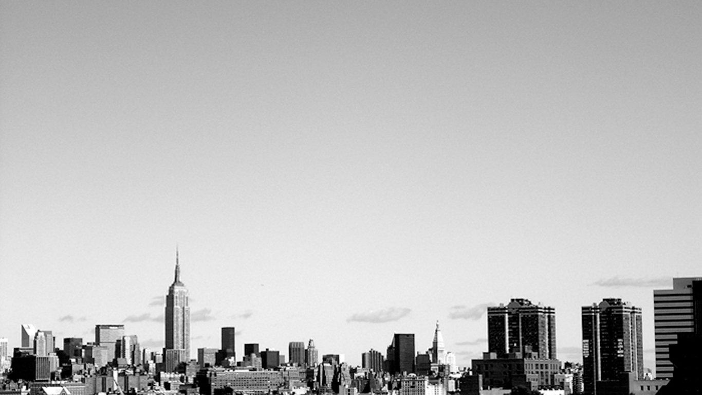 Black White New York City Wallpaper Wallpaperlepi