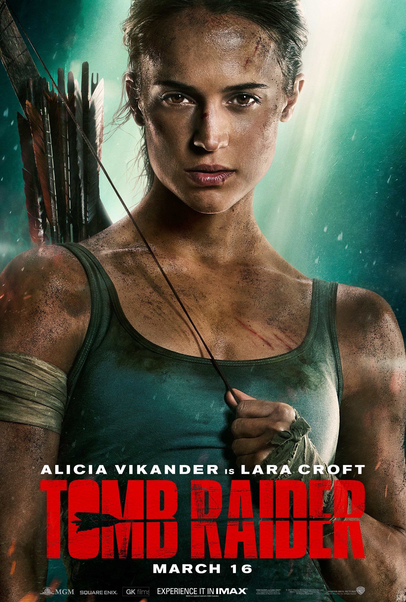Alicia Vikander Gives A Stare Down In New Tomb Raider