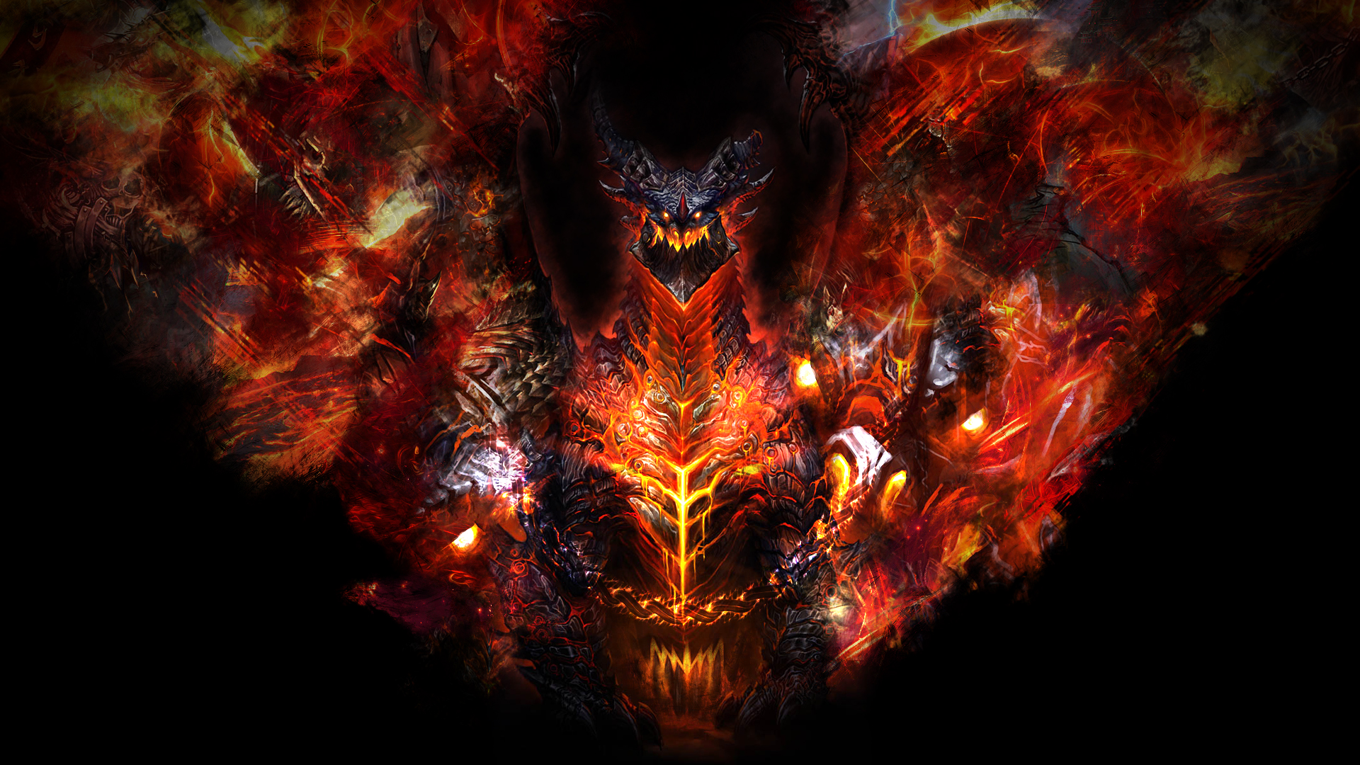 Deathwing Wallpaper By Draftdafunk