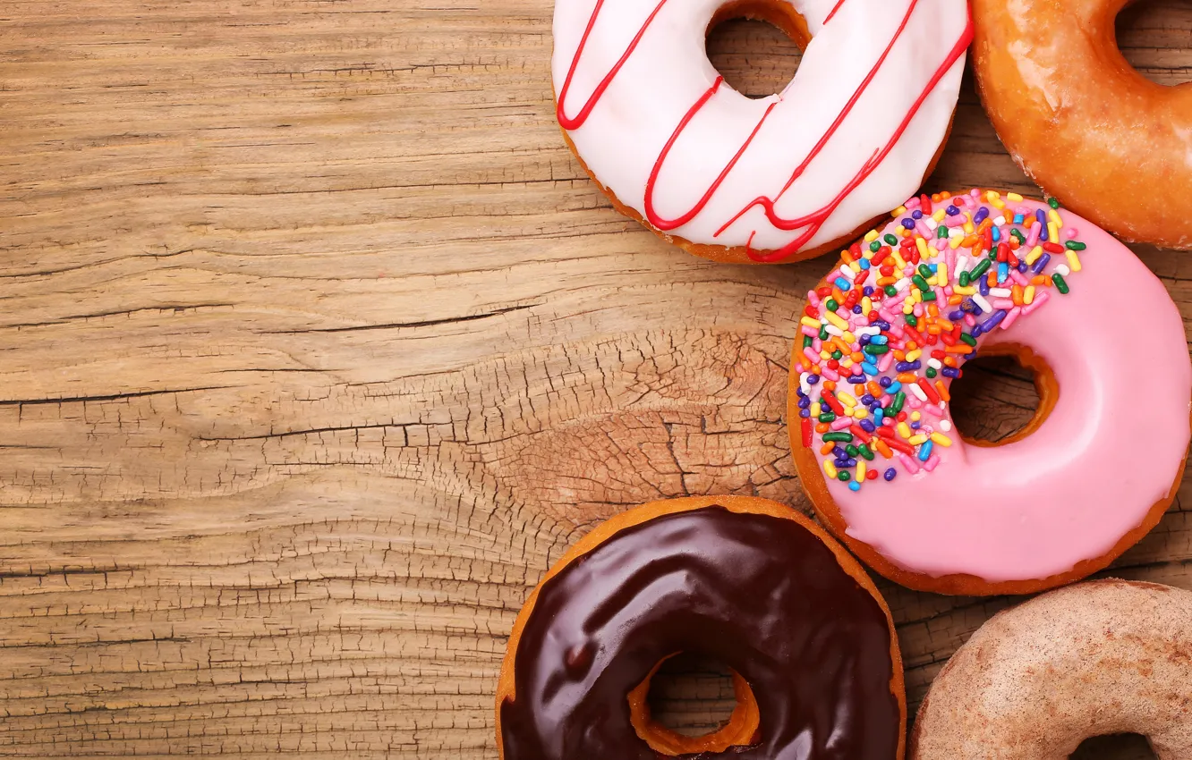 Wallpaper Donuts Glaze Image For Desktop Section