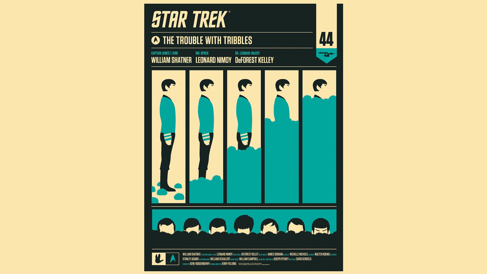 Star Trek Spock Tribbles Wallpaper