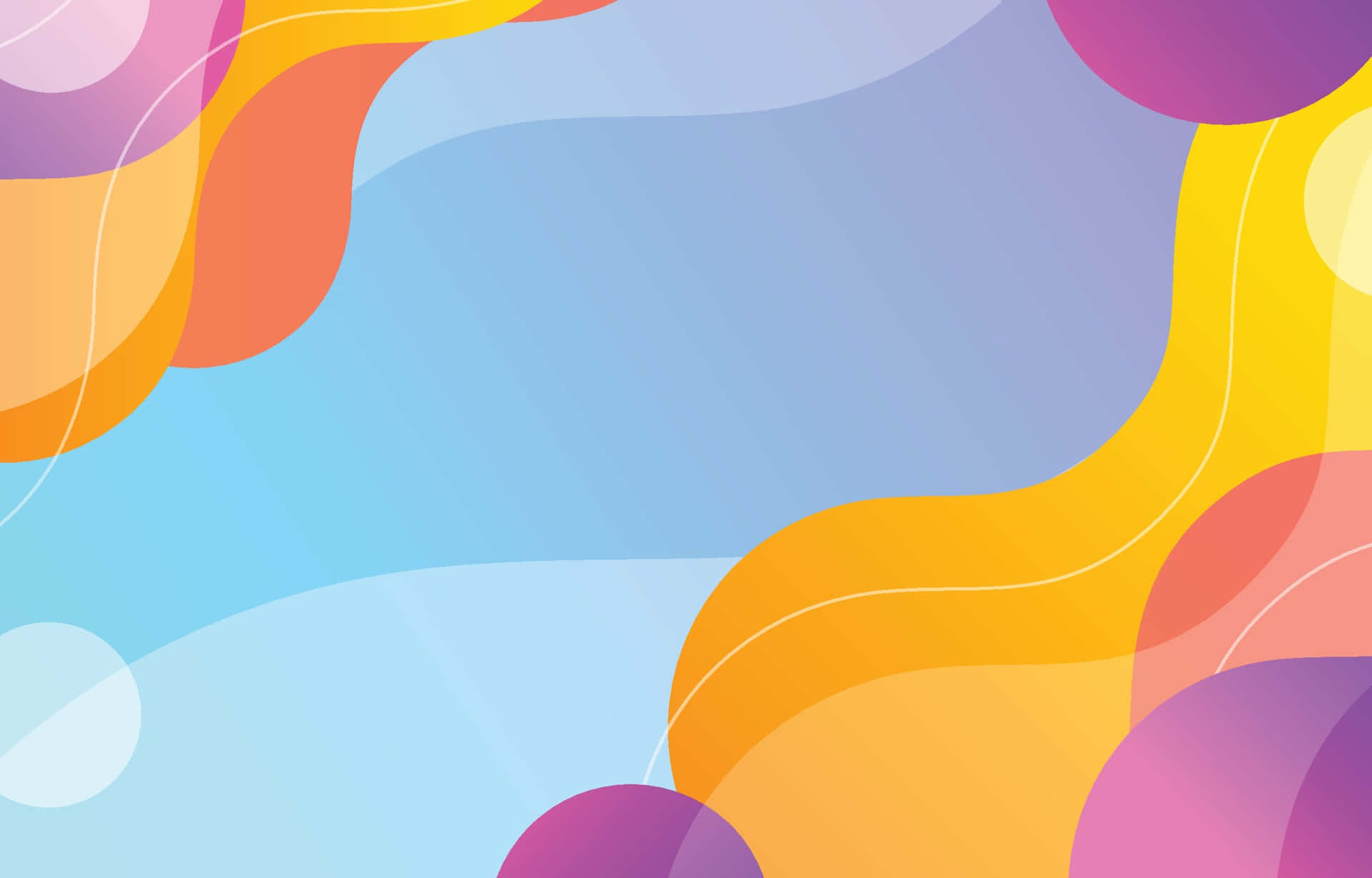 Abstract background with colorful, flowing shapes and a gradient backdrop