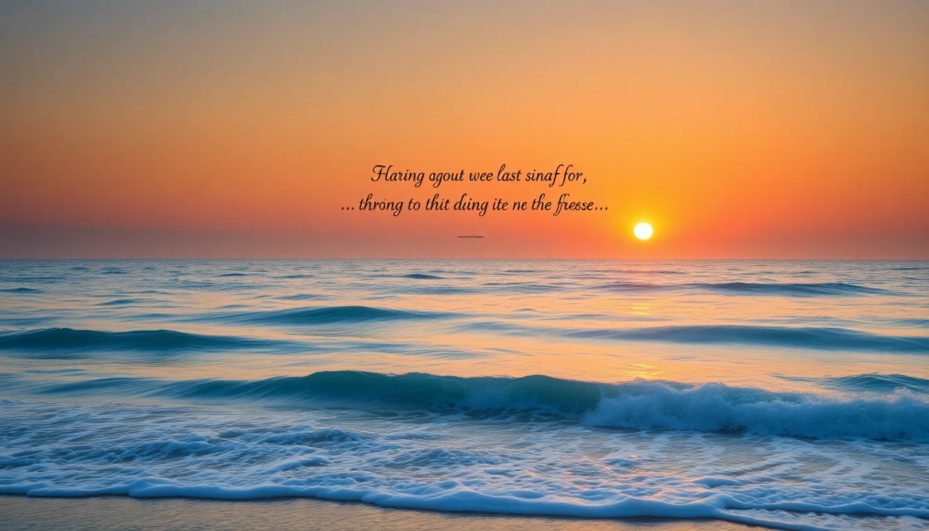 Ocean Quote Wallpaper
