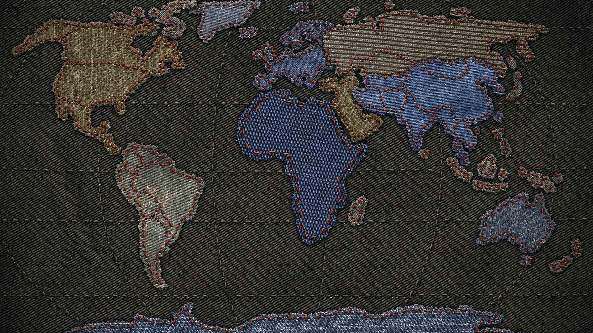 World Map Desktop Wallpaper Widescreen And HD Background