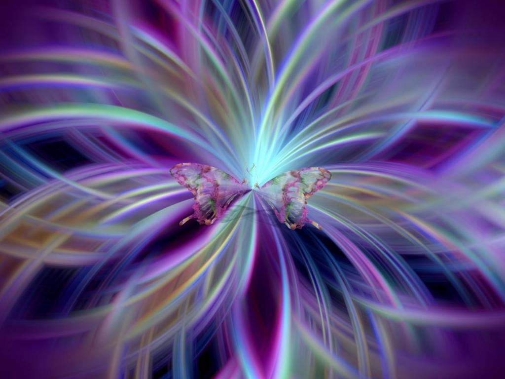 Purple Fairy Wallpaper Desktop HD