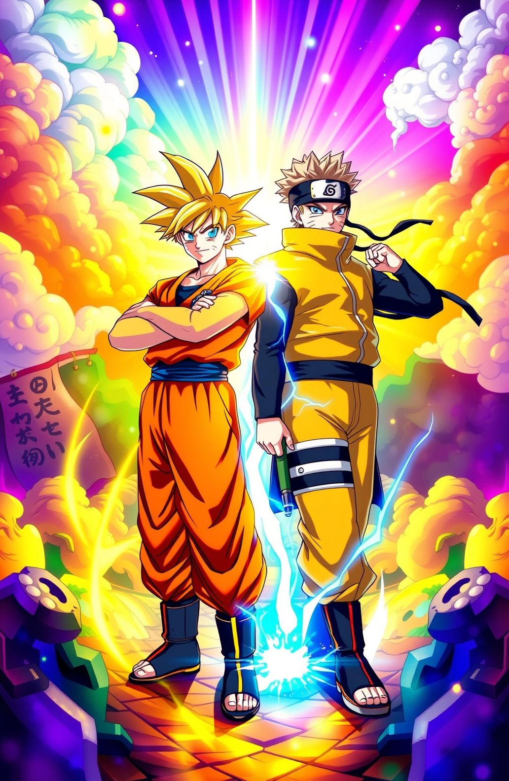 Goku And Naruto Wallpaper