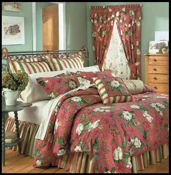 Representations Showing The Full Bedding Collection In This Pattern