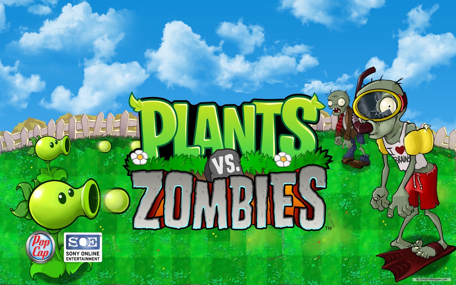 Game Wallpaper Plants Vs Zombies