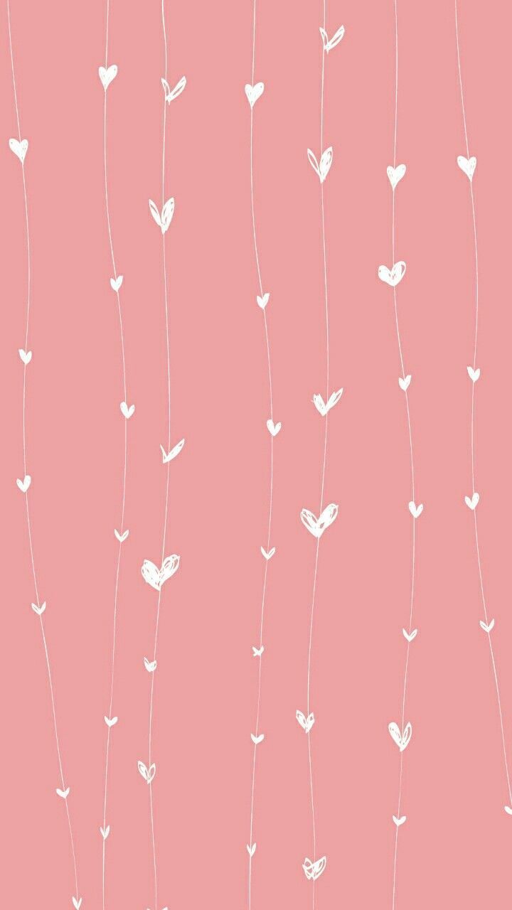 cute wallpaper heart pink iPhone vertical   Cute