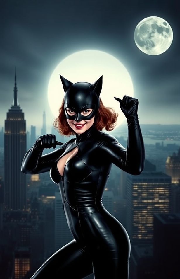 Anne Hathaway Catwoman Wallpaper