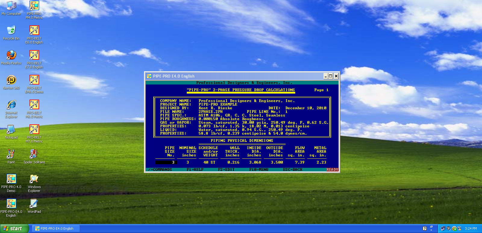 Desktop Of Windows Xp On A17 Dell 17r N7010 Bit