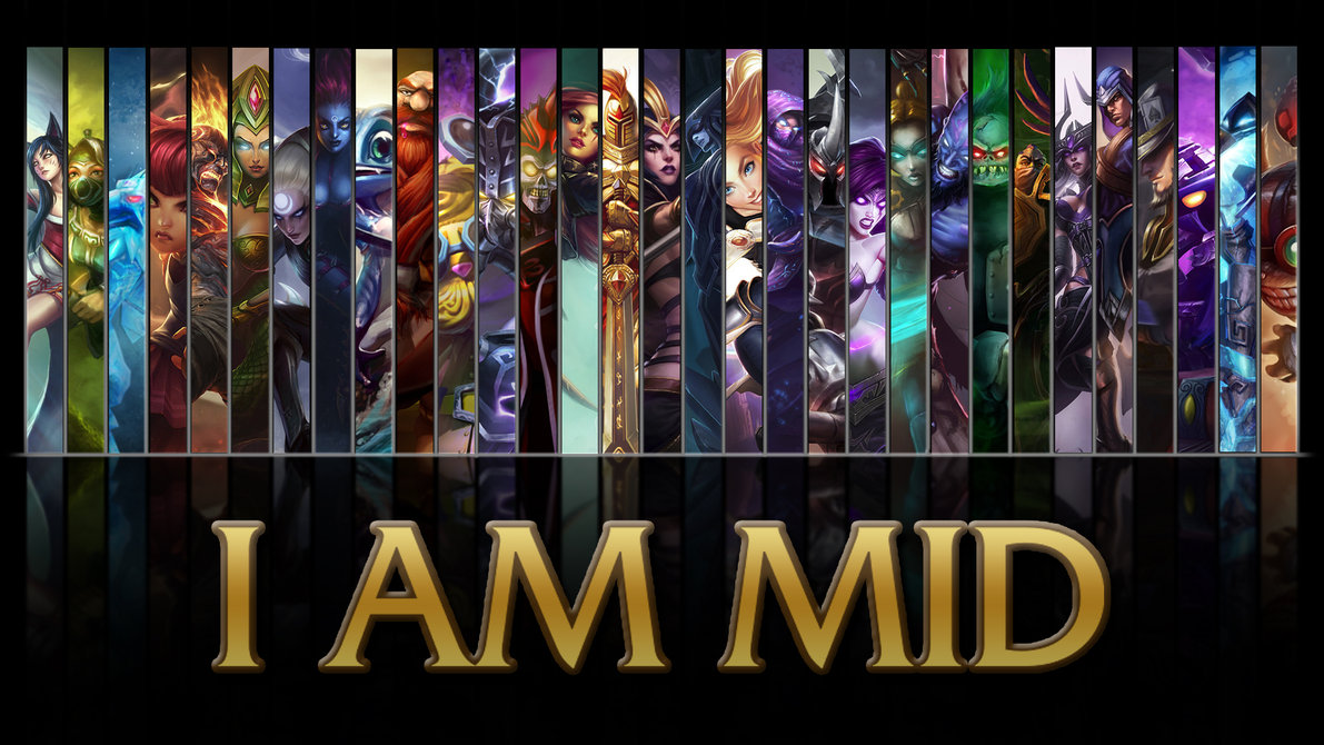 League Of Legends I Am Mid Wallpaper By Nibblesmekibbles