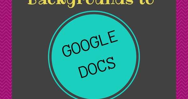 Teaching With Technology How To Add Background Google