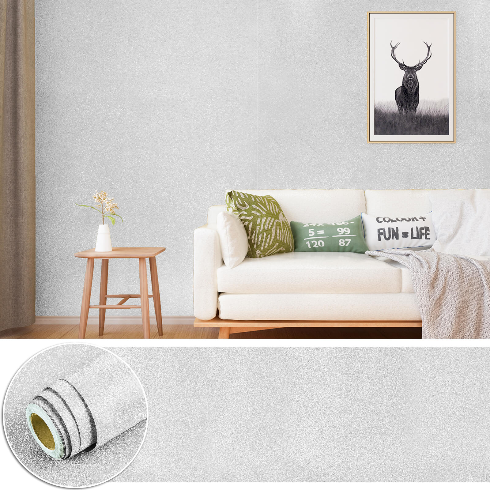 Silver Glitter Sparkle Wallpaper Chihut