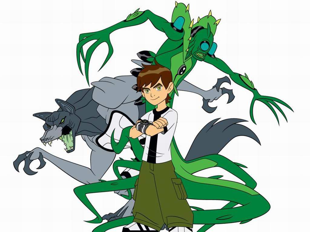 Ben 10 Wallpapers HD White Background 1024x768