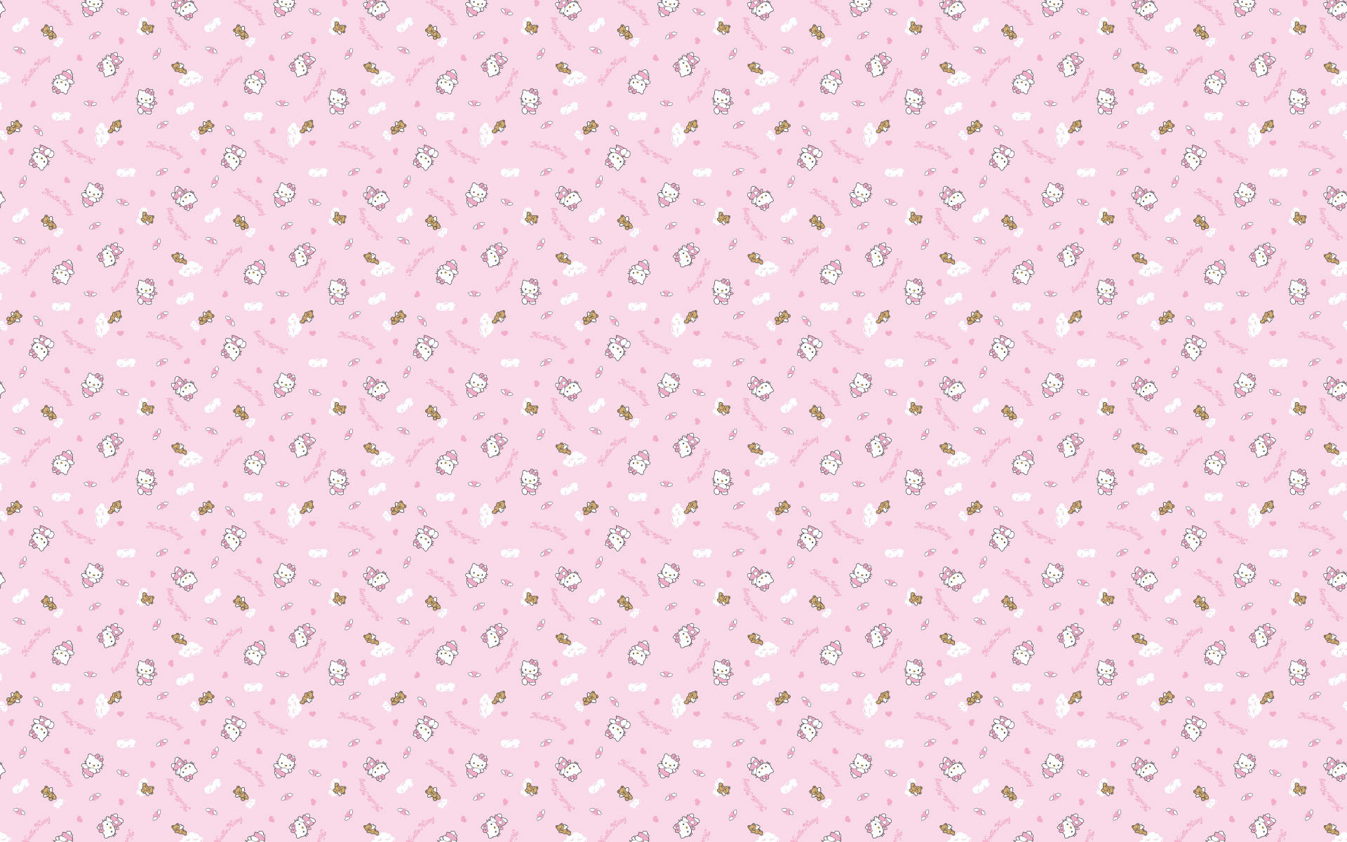 Pink Background Hello Kitty 1920x Jpg