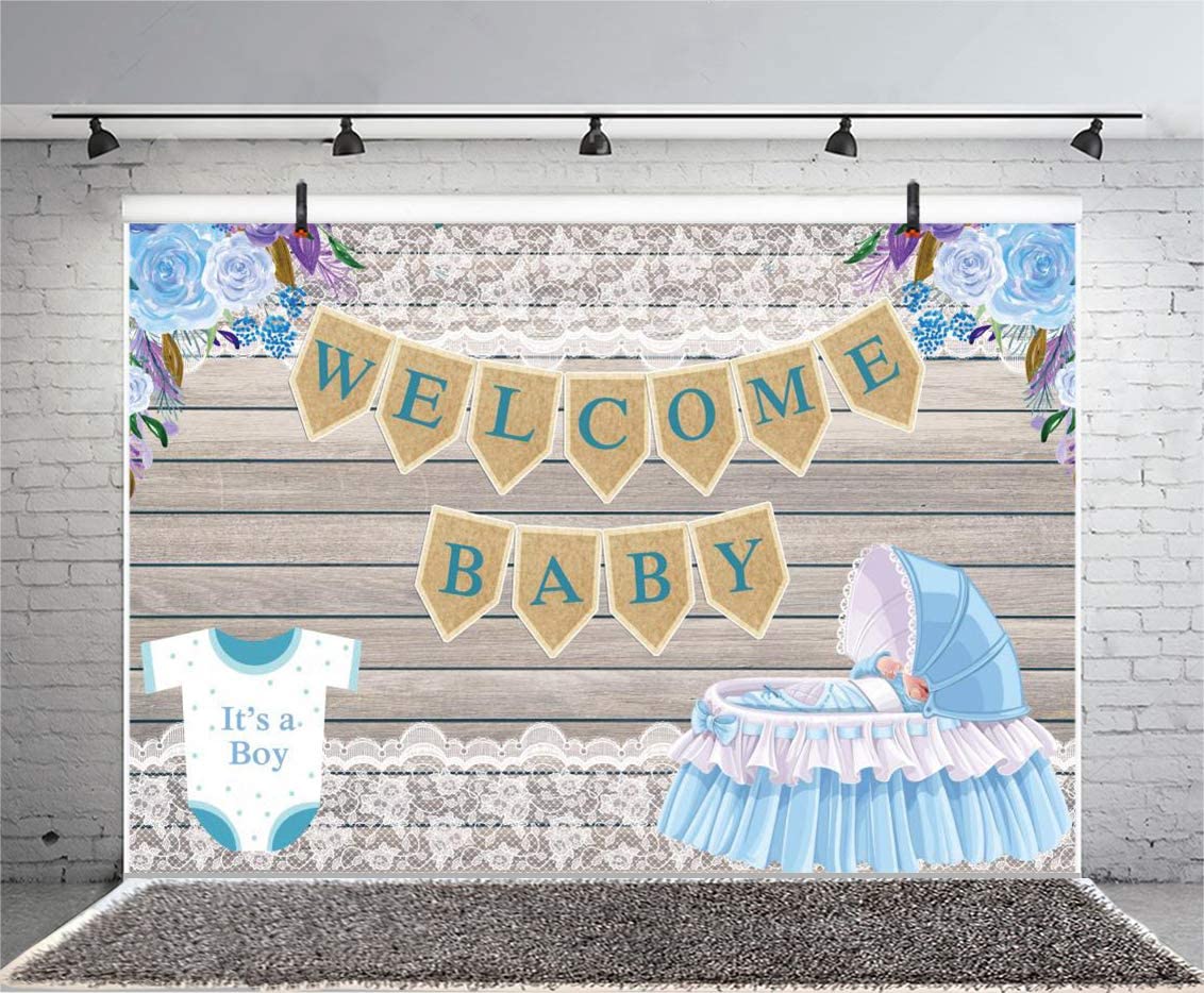 Amazon Leyiyi Cartoon Baby Shower Backdrop Kids 1st