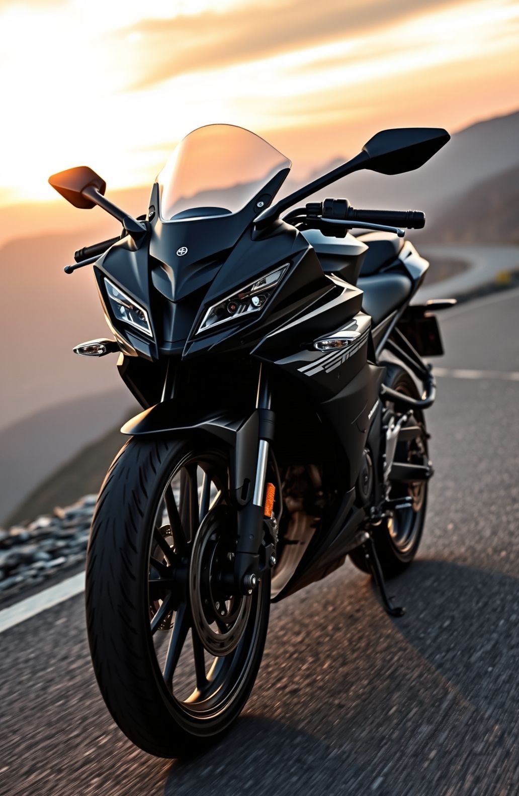 Yamaha R15 V3 Black Wallpaper