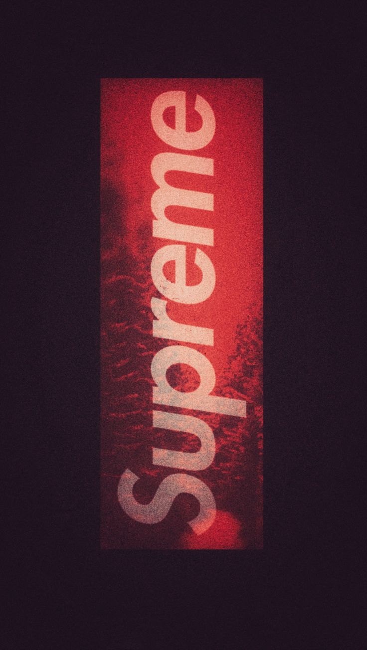 Supreme iPhone Wallpaper Top Background
