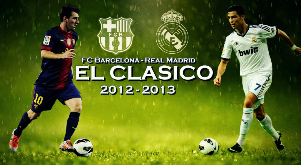 Top Player El Clasico Ronaldo Vs Messi Wallpaper HD