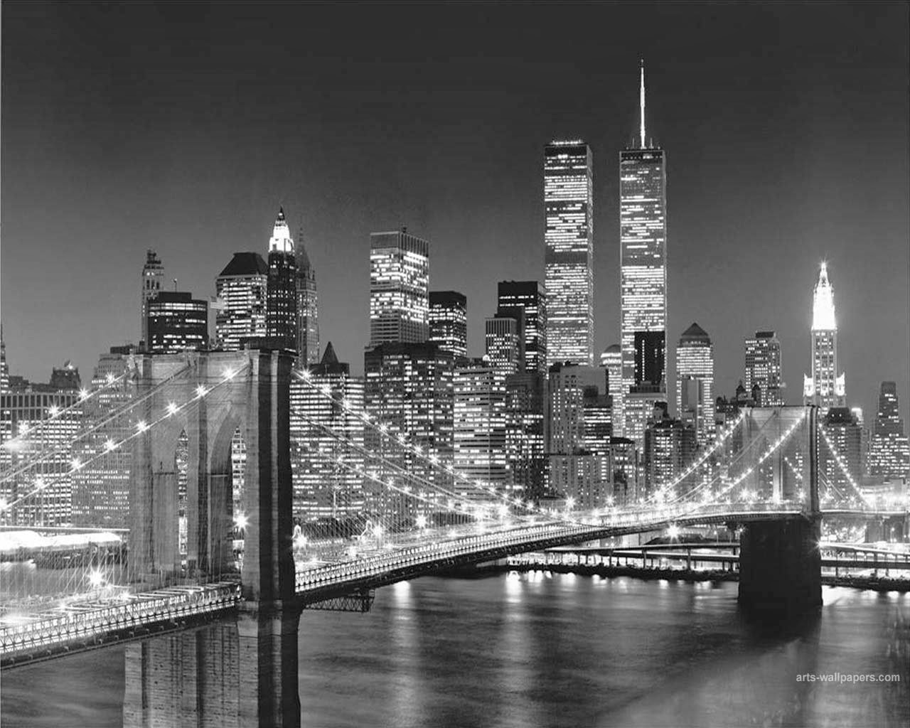 New York City black and white free desktop wallpapers   beautiful