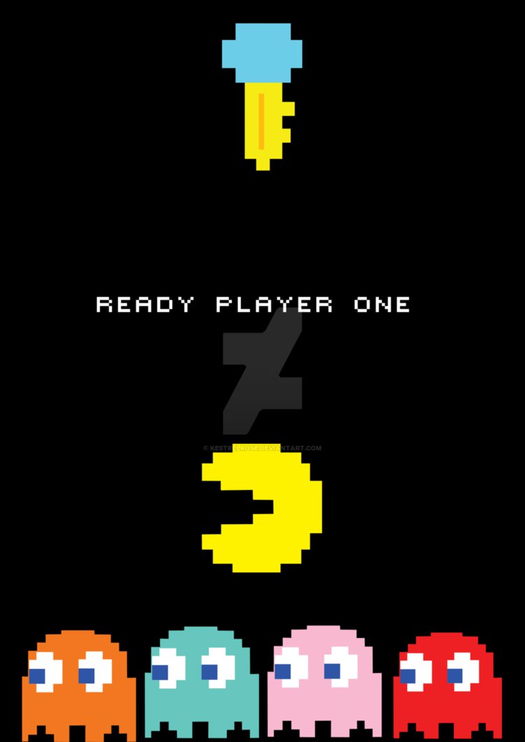 Ready Player One Poster By Kestrelrose