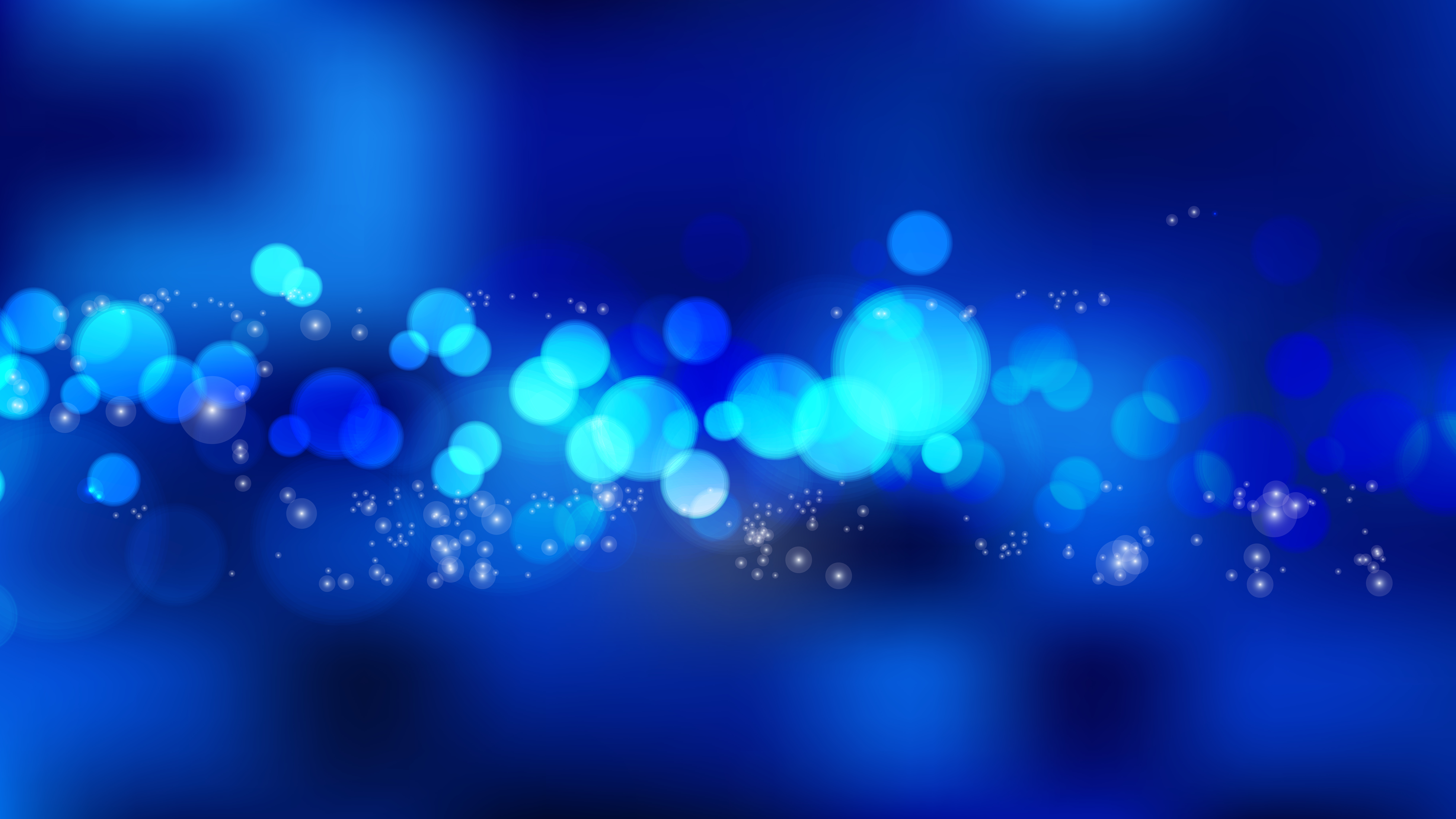 Abstract Dark Blue Blurred Lights Background Illustrator