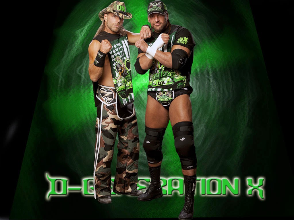 Team Dx D Generation X Triple H Amp Shawn Michaels