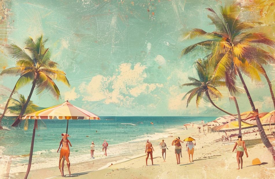 Travel Retro Wallpaper