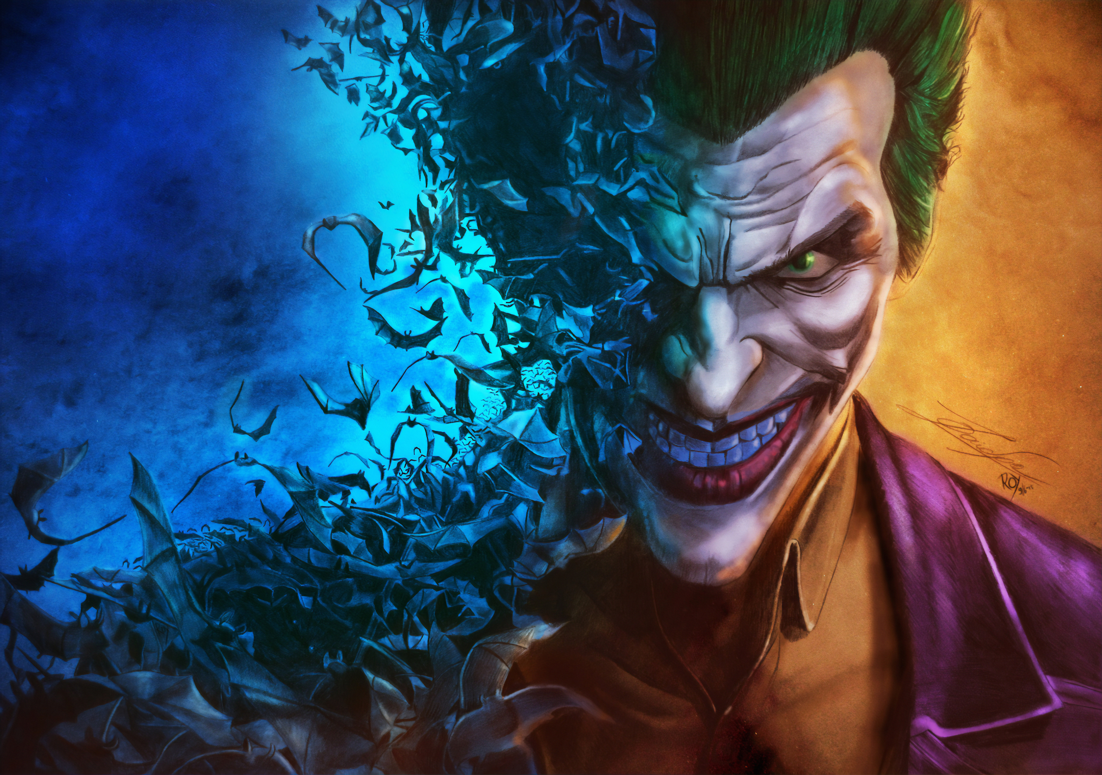 Joker Supervillian HD Superheroes 4k Wallpaper Image