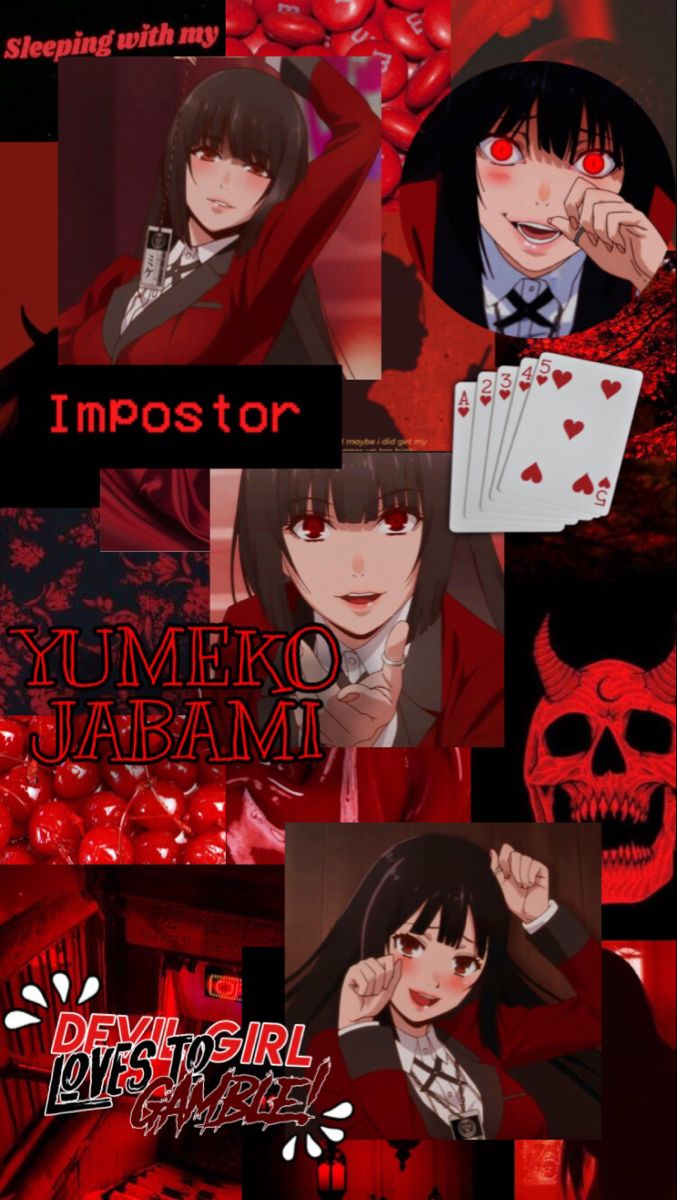 Yumeko Best Anime Shows Background Wallpaper