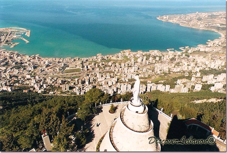  Lebanon Image Gallery Lebanon from sky Harissa Aerial view