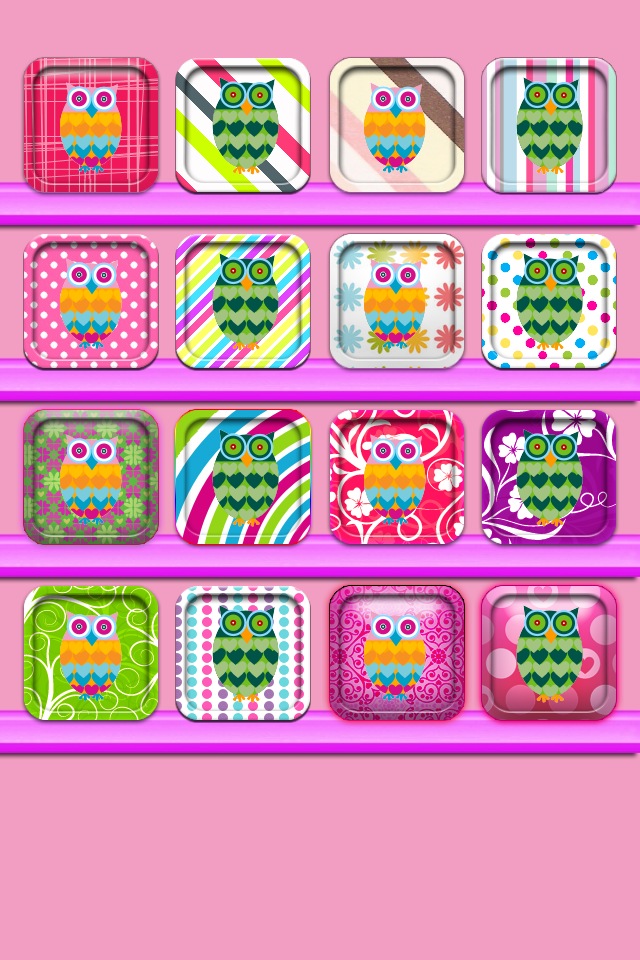 Cute Owls iPhoneiPod Background by forever a lone wolf