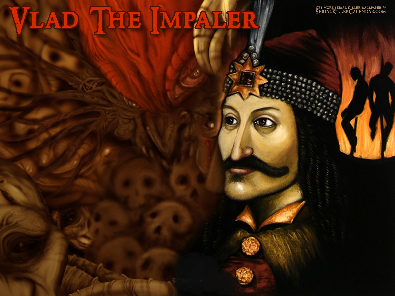 Vlad The Impaler Serial Killers Wallpaper