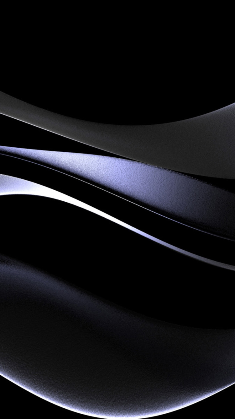 3d Black Wave iPhone Wallpaper Background And Themes