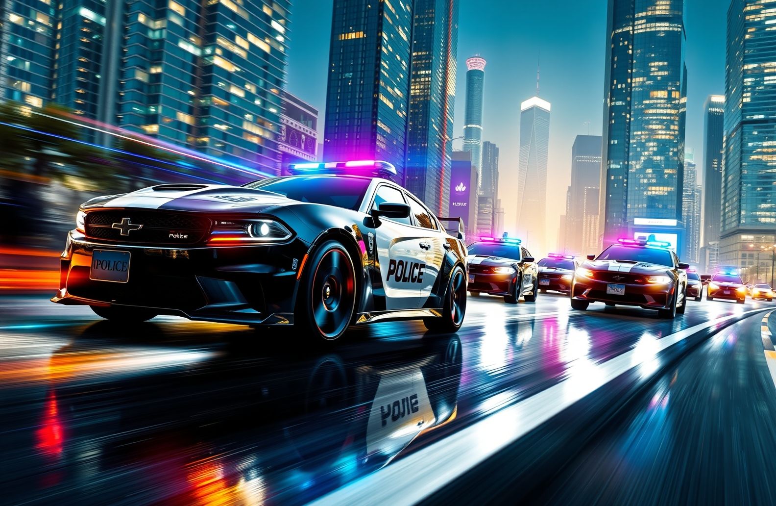 Cool Police Cars Wallpaper