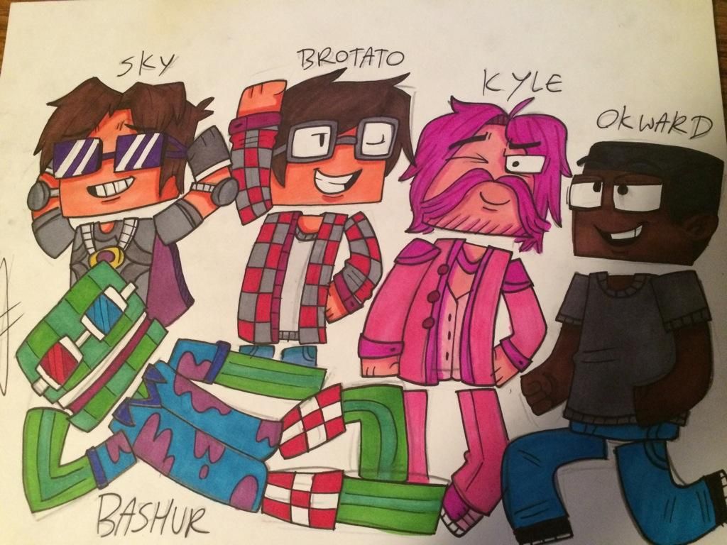Sky Brotato Kyle Owkward And Bashur What An Interesting