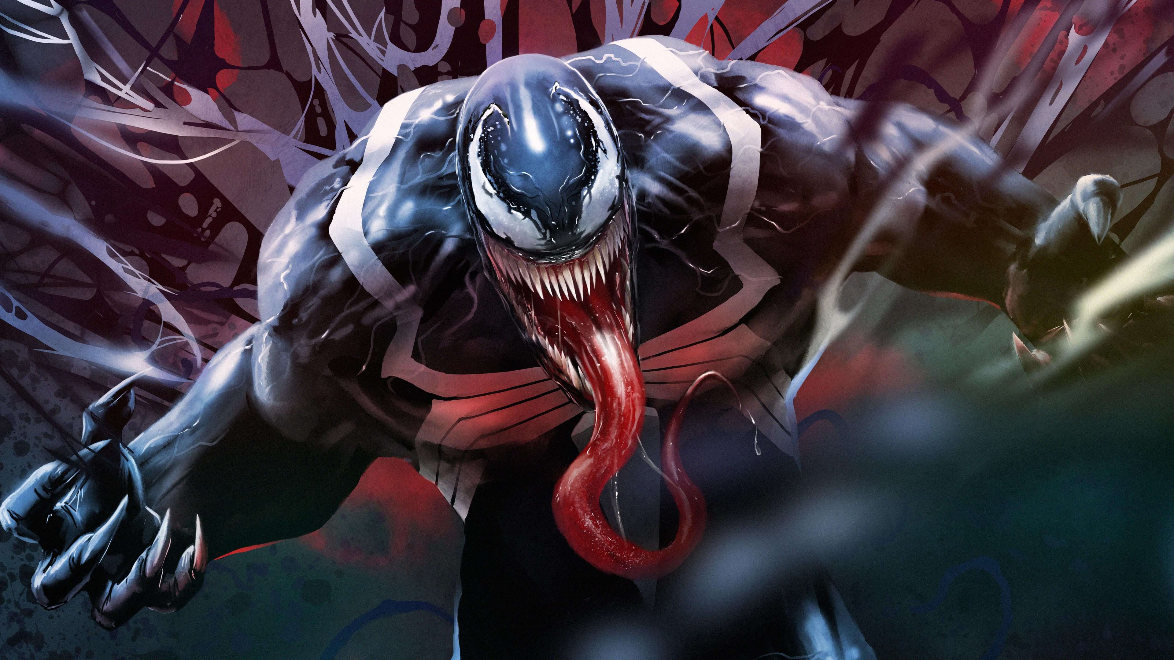 Venom Artwork 5k Wallpaper Supervillain