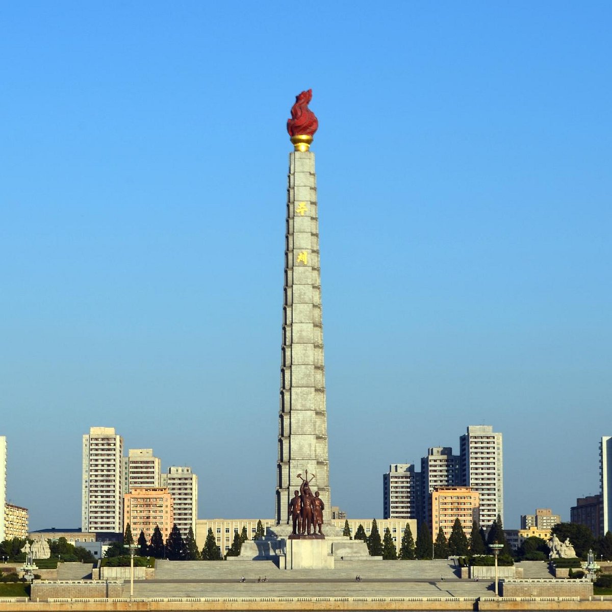 Tower Of The Juche Idea Wallpaper