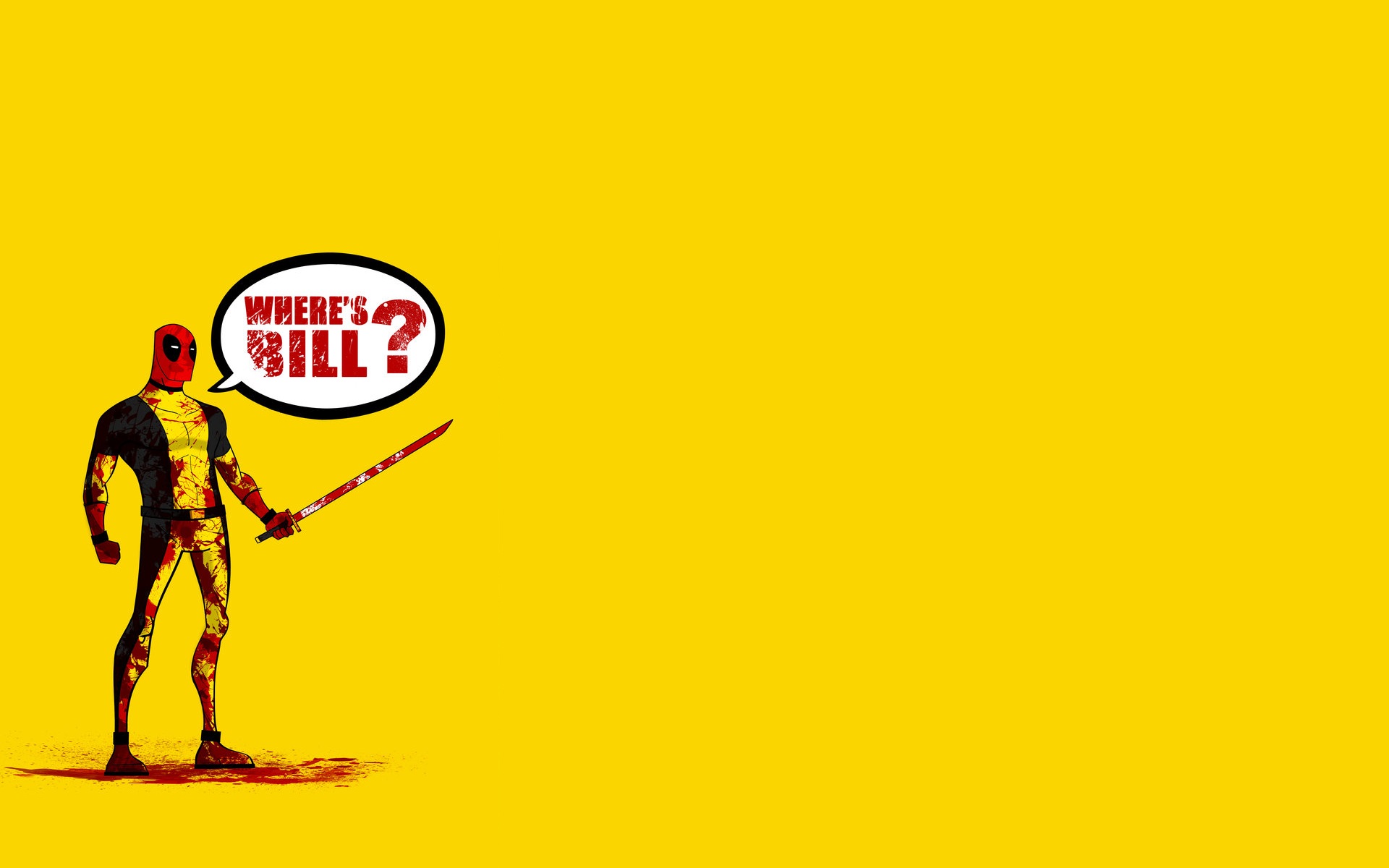 Deadpool Kill Bill Katana Wallpaper HD Desktop And Mobile