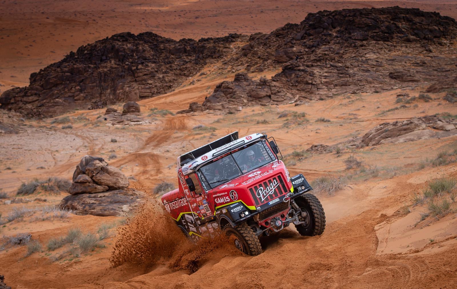 Rally Dakar Loprais Battles It Out In Top Three At Stages And