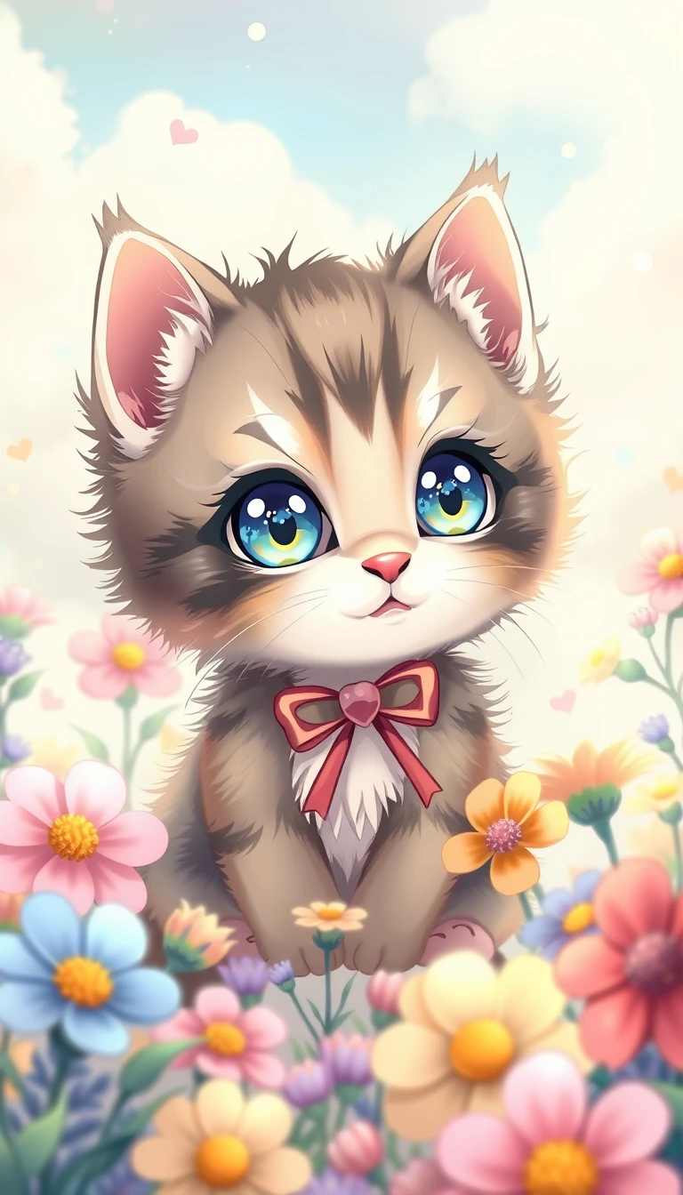 🔥 Free Download Cute Anime Kitten Wallpaper by @kimberlycook ...