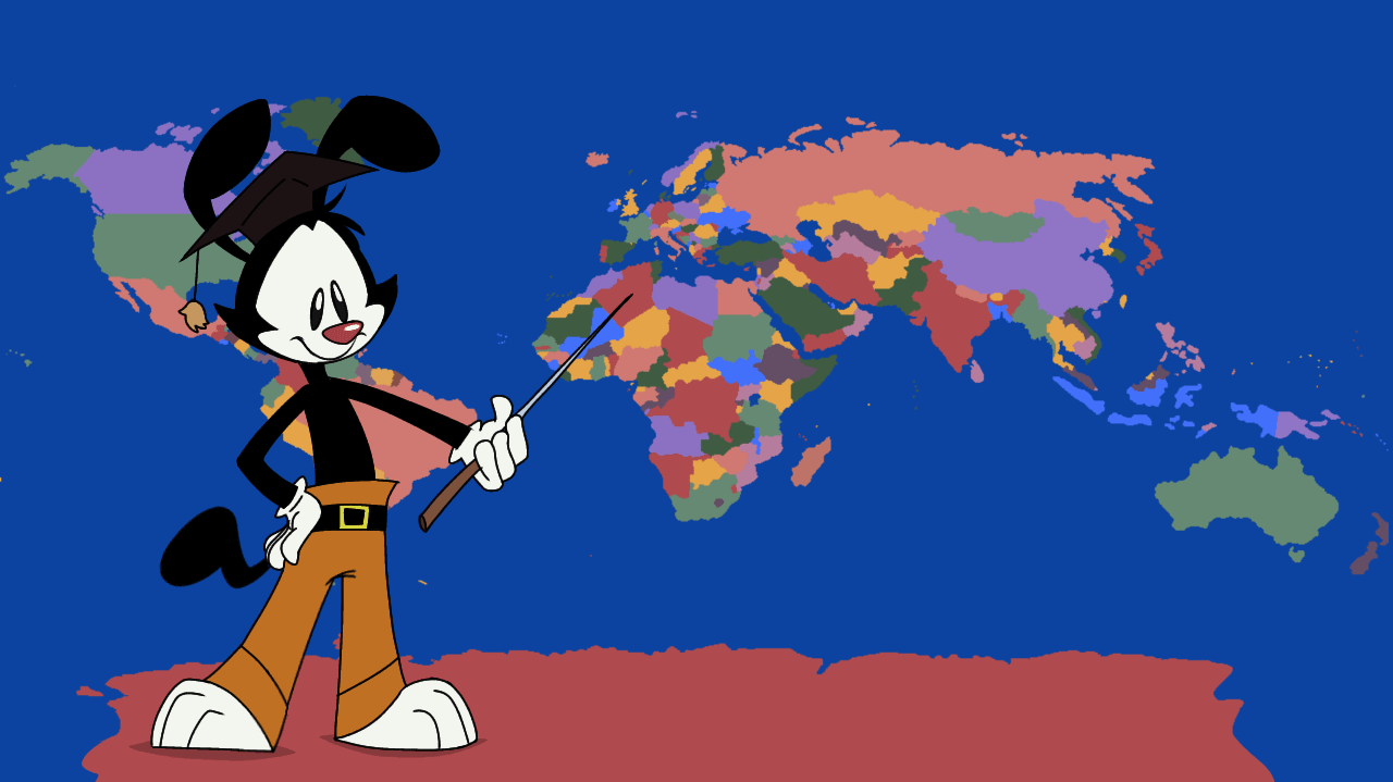 And Now The Nations Of World Brought To You By Yakko Warner