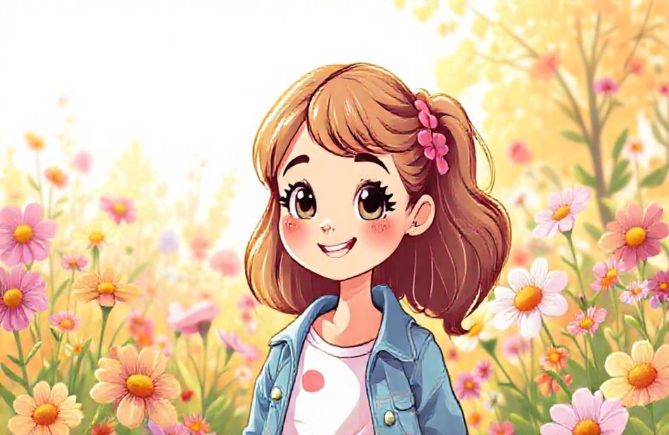 Cute Teen Girl Wallpaper