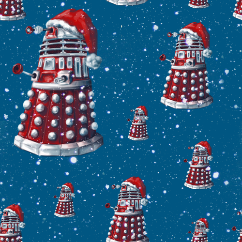 Doctor Who Bom Santa Dalek Wallpaper By Stellarowan