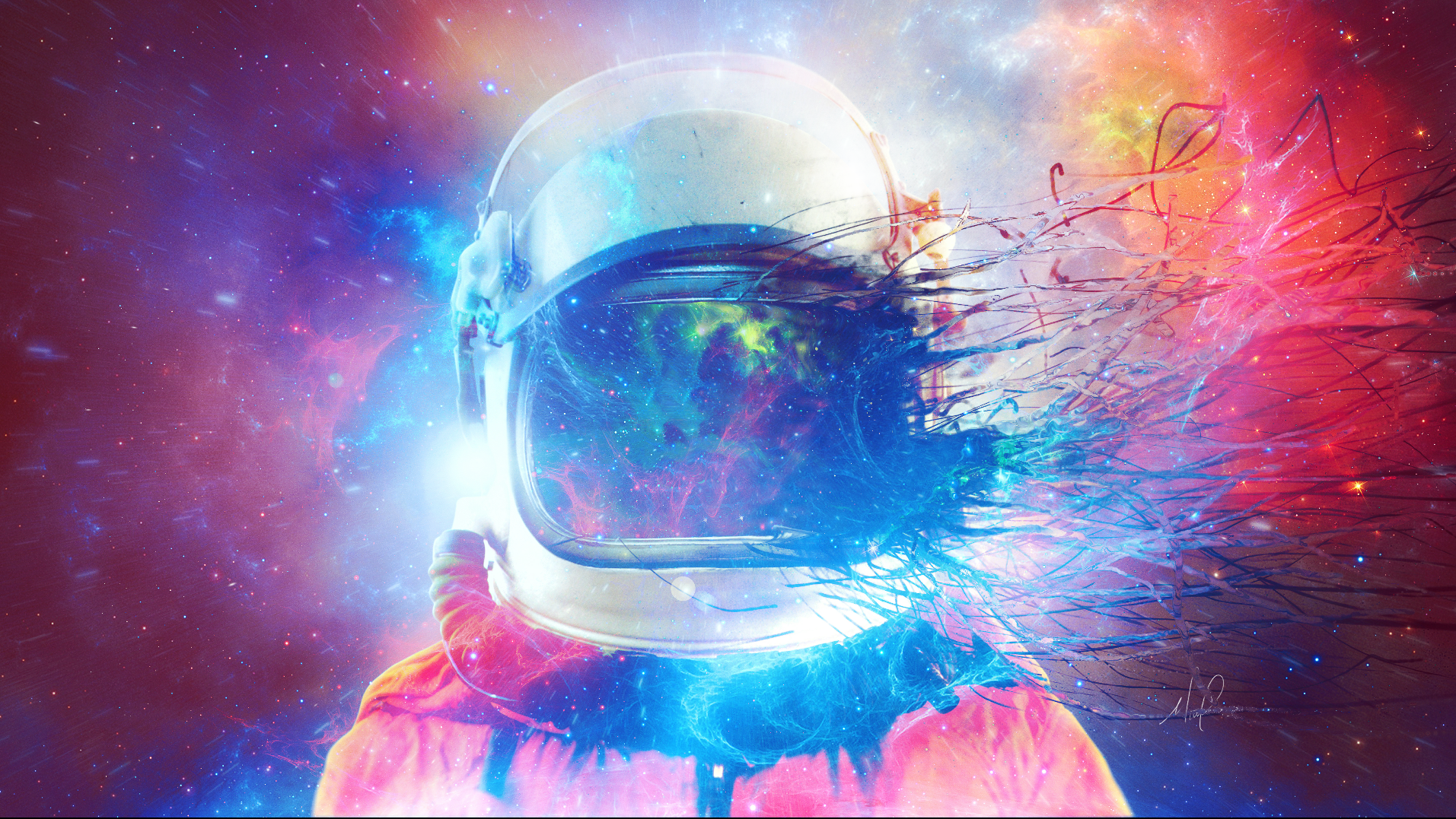 Free download Fading Astronaut [Wallpaper Engine link in comments]  wallpapers [1913x1077] for your Desktop, Mobile & Tablet | Explore 22+ Wallpaper  Engine | Steam Engine Wallpaper, Fire Engine Wallpaper, Diesel Engine  Wallpaper