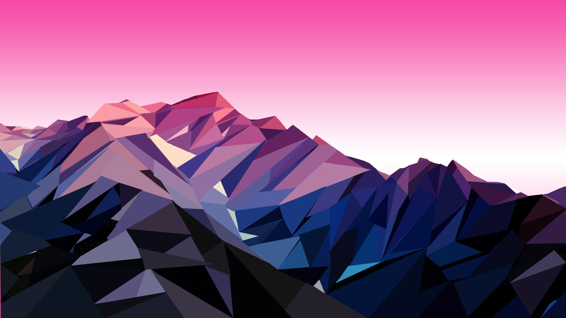 Low Poly Mountain wallpapers